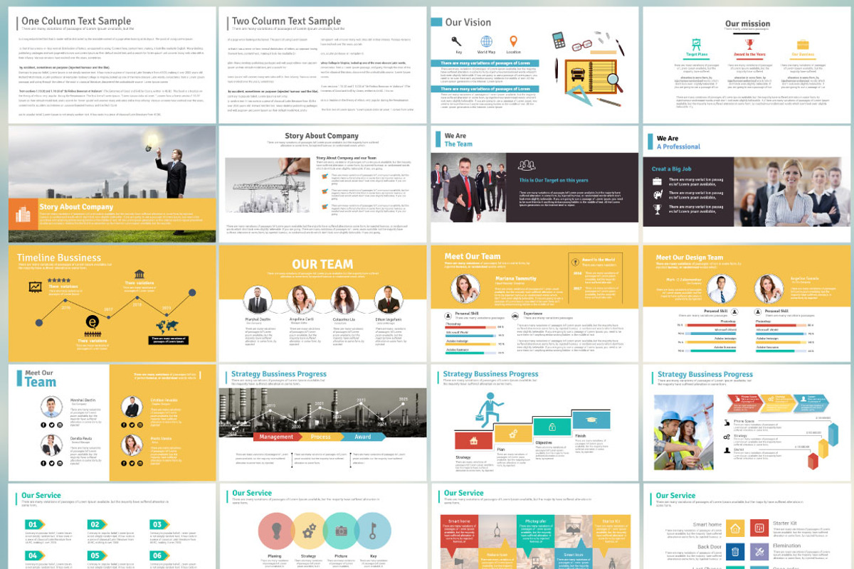 Sahara Bussiness Presentation, a Presentation Template by Orlin (Photo 4 of 7)