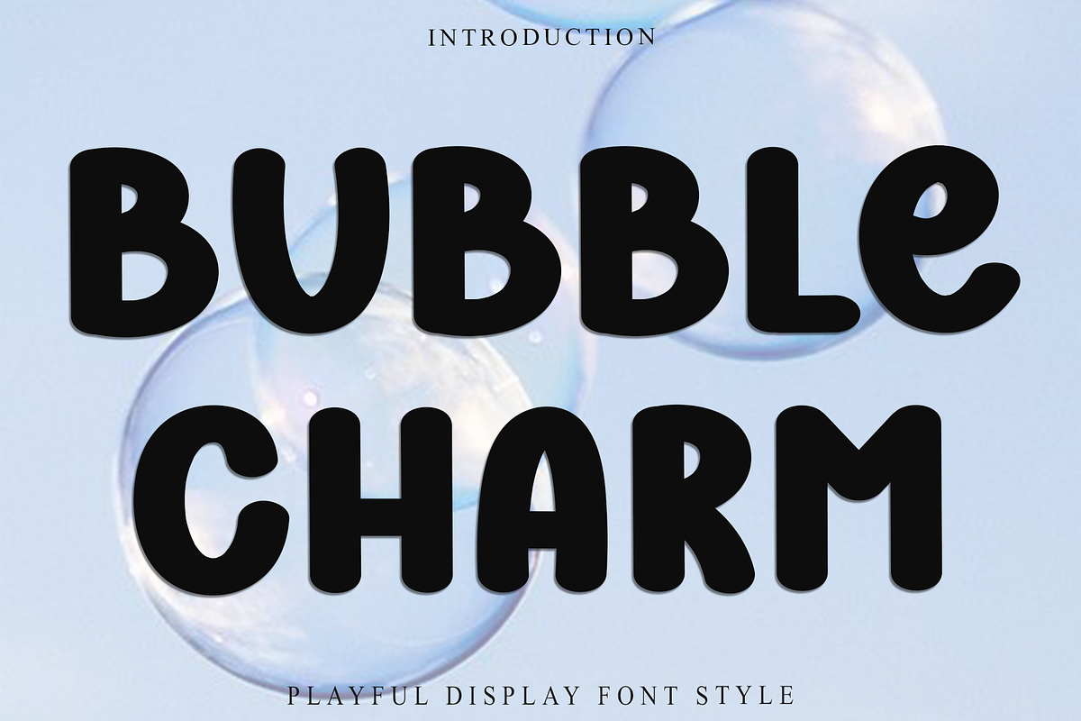 Bubble Charm, a Script Font by FreshTypeINK (Photo 1 of 8)