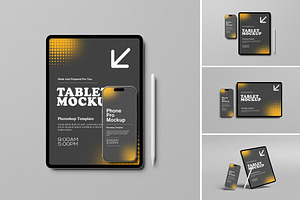 Tablet and Phone Mockup