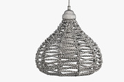 Joybird Nezz (Natural) Ceiling Lamp, a Light 3D Model by 3dmitruk (Thumbnail 13 of 13)
