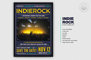 Indie Rock Flyer Template V1, a Flyer Template by ThatsDesignArt (Thumbnail 2 of 8)
