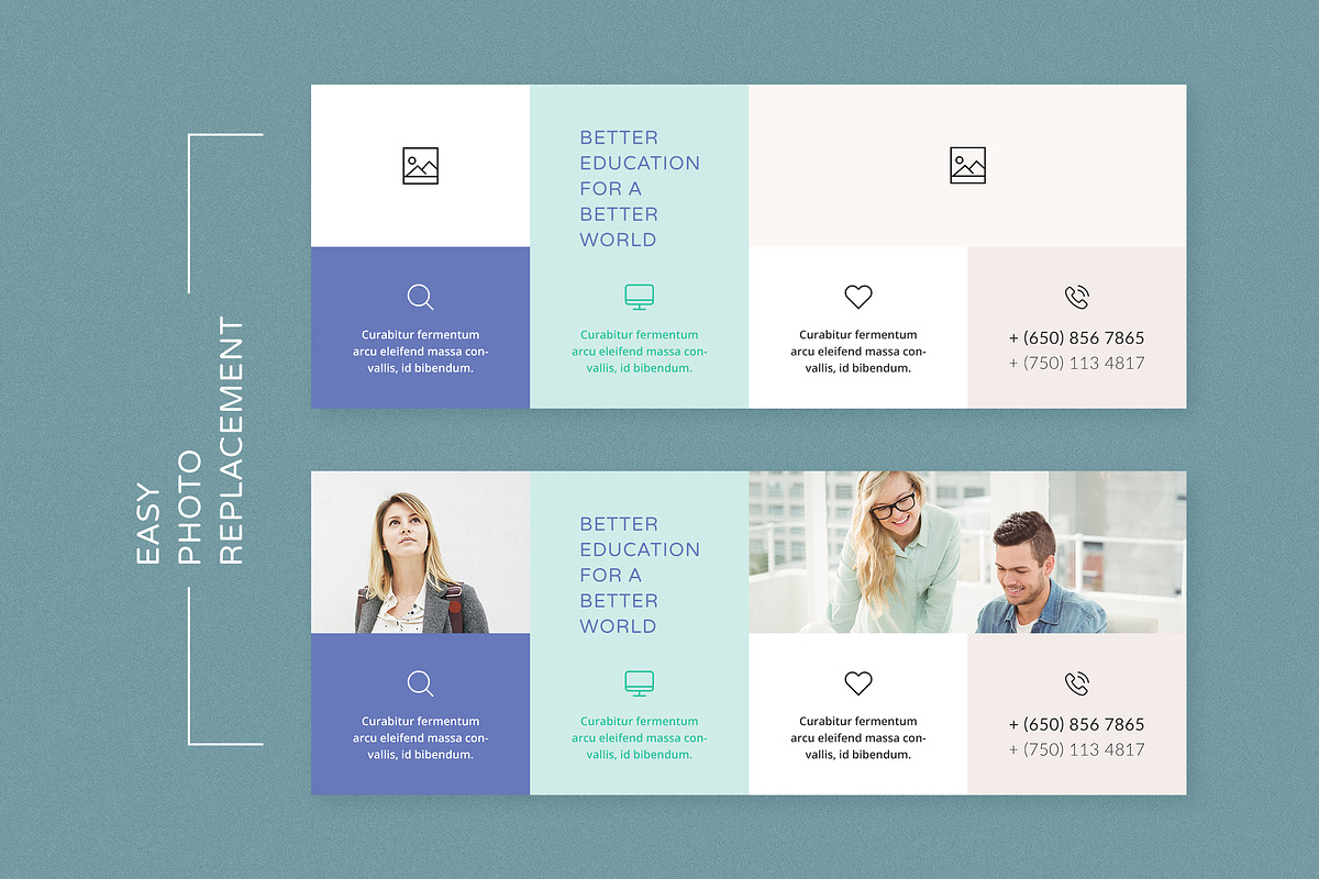 Bundle - Entire Facebook Covers, a Social Media Template by Crevo Studio (Photo 2 of 8)