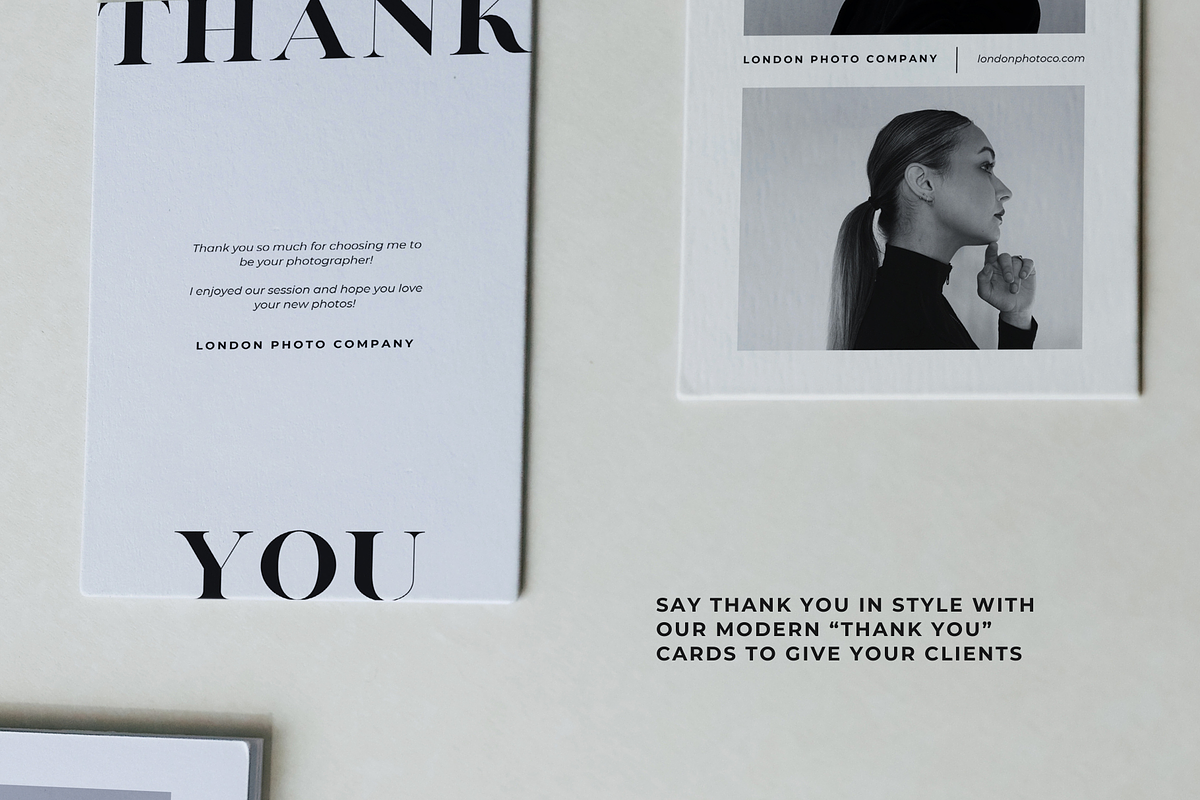 Photographer Thank You Card Template, a Card Template by Blush Created (Photo 7 of 8)