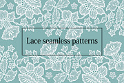 lace seamless patterns, ribbons., a Pattern Graphic by Ajuga (Thumbnail 1 of 3)