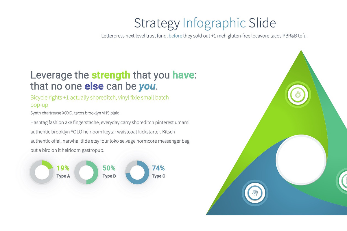 Strategy PowerPoint Slides, a Presentation Template by Pulsecolor