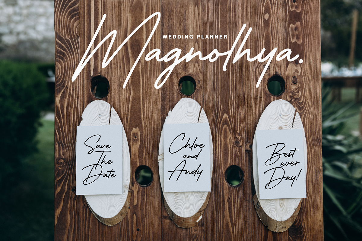 Guthen Jaqueline A Stylish Signature, a Script Font by Allouse Studio (Photo 3 of 10)