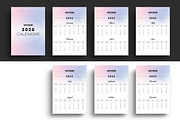 Wall Calendar 2026, a Stationery Template by crazyOWL (Thumbnail 4 of 4)