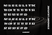 LAMBORTE, a Sans Serif Font by Haksen (Thumbnail 10 of 10)