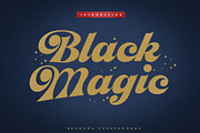Black Magic Font, a Script Font by senzana (Thumbnail 1 of 5)