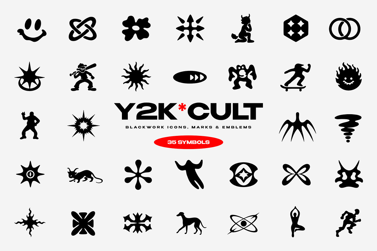 Chaos Kit. 35 Vector Symbols, an Object Graphic by pixelbuddha.net (Photo 1 of 6)
