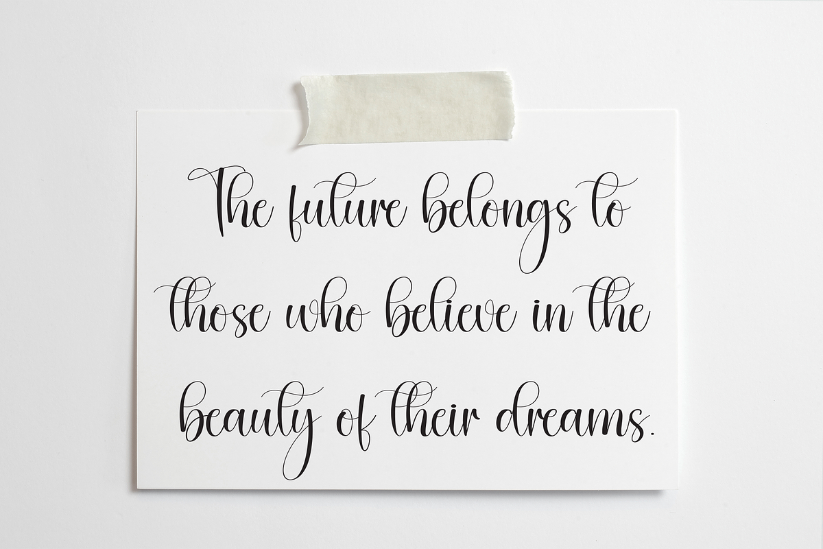 Stylish Handwritten | Script Font, a Handwritten Font by Scratchones (Photo 3 of 8)