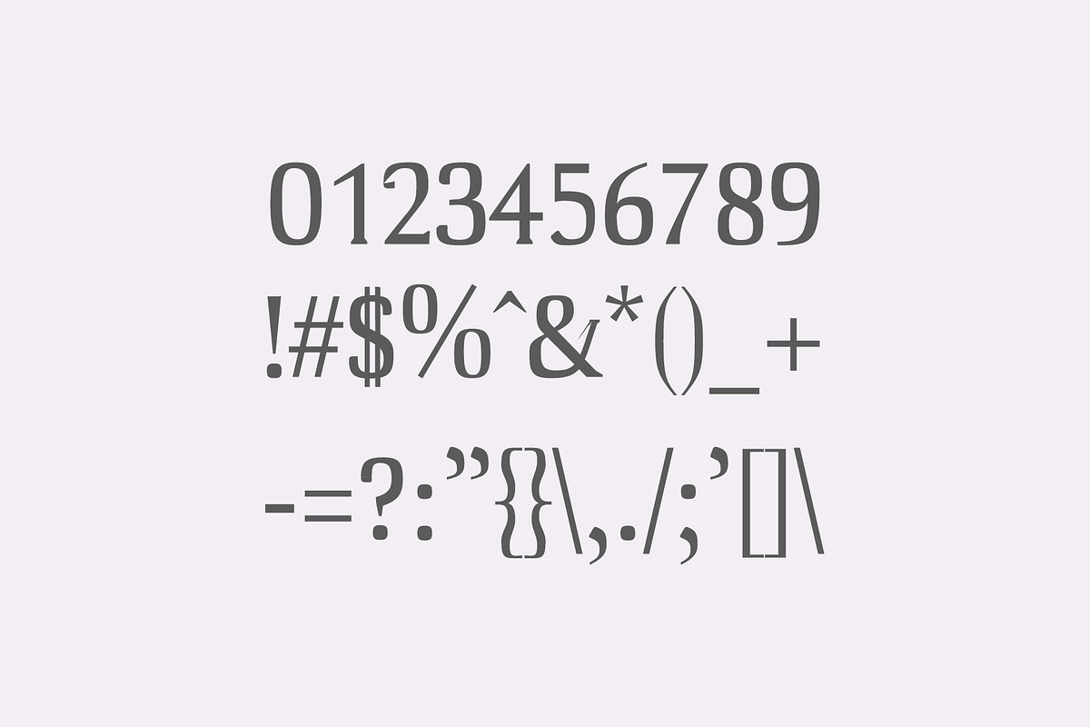 Iffat A Modern Serif Family preview 3