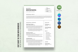 Graphic Designer Resume