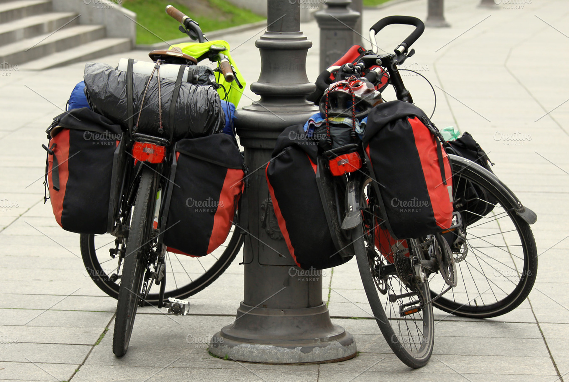 Two bicycles, a Transportation Photo by BOOCYS