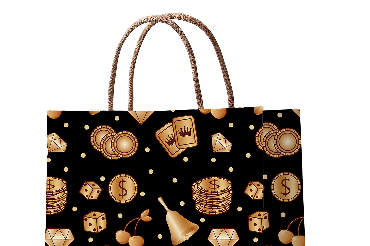 Casino and Gambling Seamless Pattern, a Texture Illustration by JYa_Design (Photo 2 of 3)