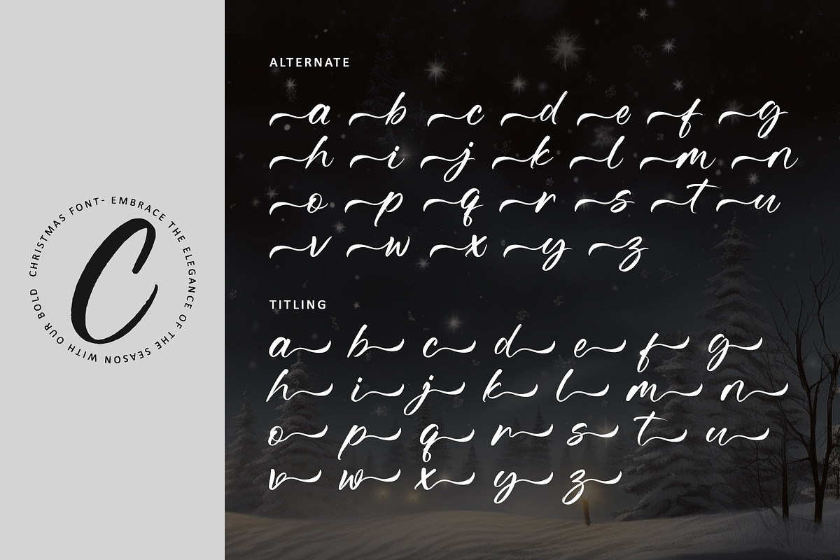 Christmas Merryland - Popular Brush, a Handwritten Font by Letterara (Photo 10 of 11)