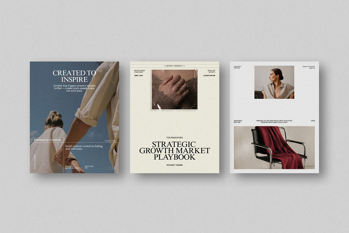 ZUNO | Social Media Kit (II), a Social Media Template by The Aesthetic Studio (Photo 5 of 10)