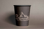Mountain Scenes Silhouettes Vector 2, an Object Illustration by Seaquint (Thumbnail 4 of 5)