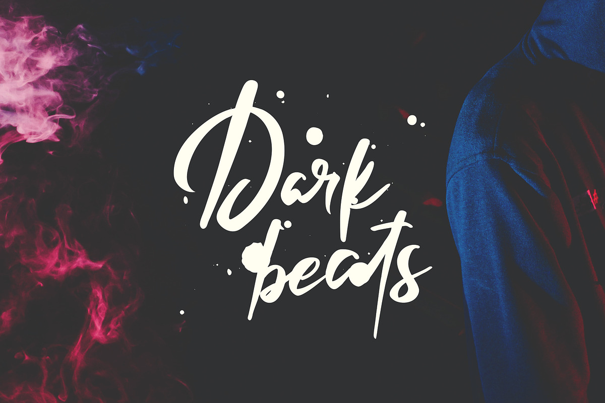 Lelushka Script + Ink marks preview 4