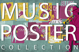 CREATE YOU'R MUSIC POSTER COLLECTION