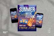 Summer Music Festival Flyer, a Flyer Template by Neermana (Thumbnail 1 of 4)