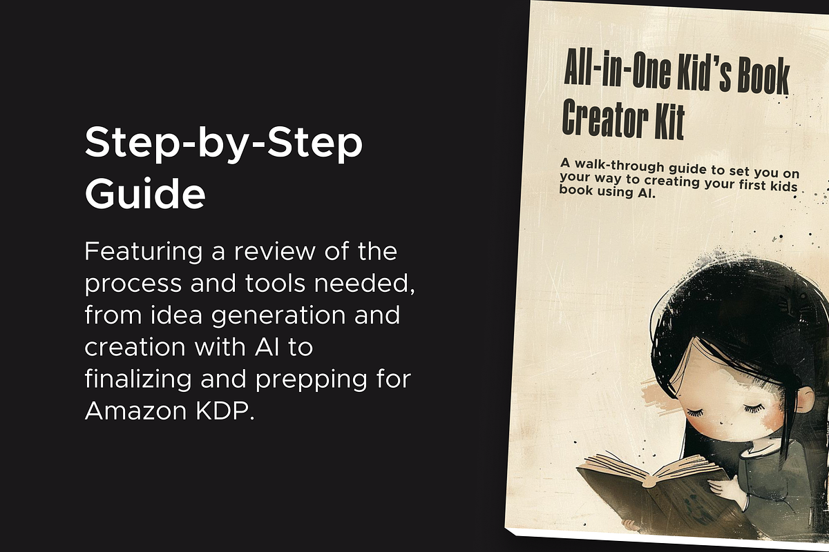 Kid's Book Creator Kit Using AI, an Object Graphic by MadeByAI Studio (Photo 2 of 5)