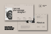 Portfolio Template Design Layout, a Presentation Template by Work_Stock (Thumbnail 2 of 7)