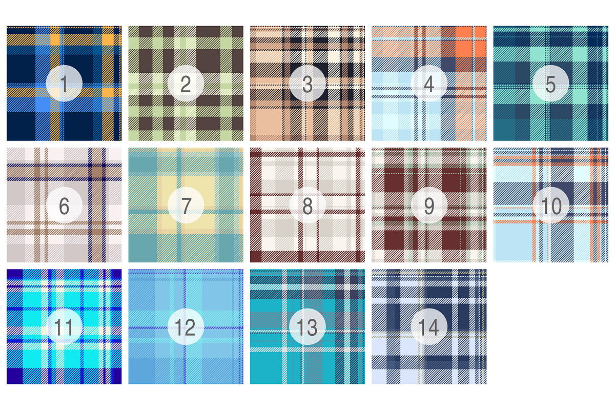 #273 Winter Plaids, a Pattern Graphic by Plaid4You (Photo 2 of 5)