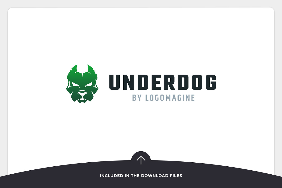 Underdog Logo Template, a Branding & Logo Template by LOGOMAGINE (Photo 13 of 16)
