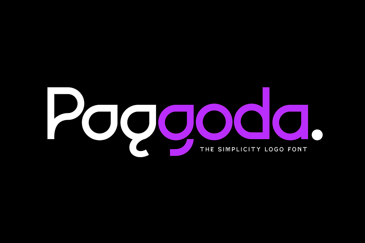 Paggoda, a Sans Serif Font by Haksen (Photo 1 of 8)
