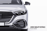 Executive Sport Luxury Sedan Set, an Advertising Mockup by Halal Graphic Studio (Thumbnail 3 of 12)