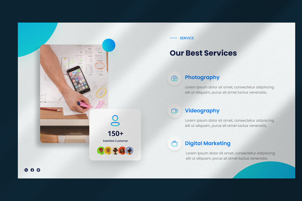 Company Profile Template, a Presentation Template by Rukuru Studio (Photo 3 of 6)