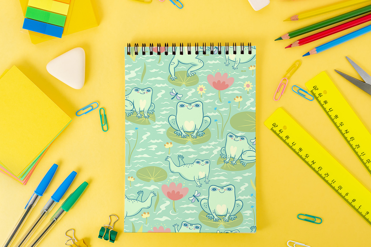 kawaii seamless pattern, a Pattern Graphic by Digital Studio (Photo 3 of 6)