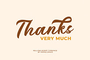 Kellyna Modern Script, a Font by Haps Space (Thumbnail 7 of 8)