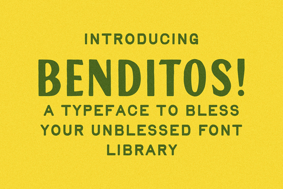 Benditos Typeface, a Handwritten Font by Taylor Penton (Photo 5 of 6)