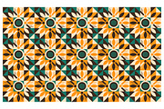 Abstract Geometric Floral Repeat, a Pattern Graphic by Creative Backgrounds (Thumbnail 1 of 2)