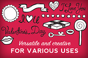 Valentine's Sketch Collection, an Illustration by Jaleh Afshar (Thumbnail 2 of 5)