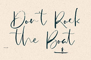 Antosan Script Font, a Script Font by Awanstudio (Thumbnail 7 of 9)