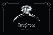 Ringlings Borders & Ornaments, a Sans Serif Font by Yanky Goldman (Thumbnail 5 of 6)