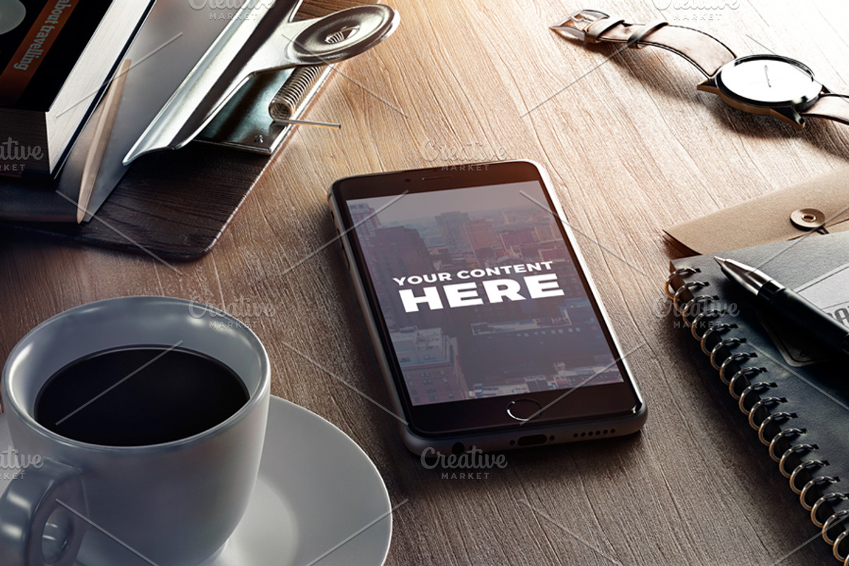 3 PSD Mock-ups, an iPhone Mockup by Egor Shkolnikov (Photo 3 of 3)