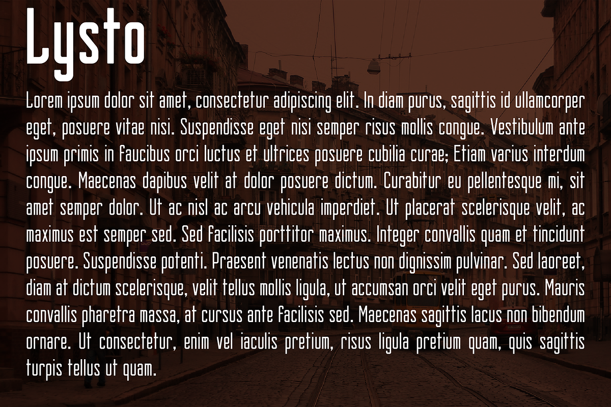 Lysto font family, a Sans Serif Font by vlad.berla (Photo 7 of 7)
