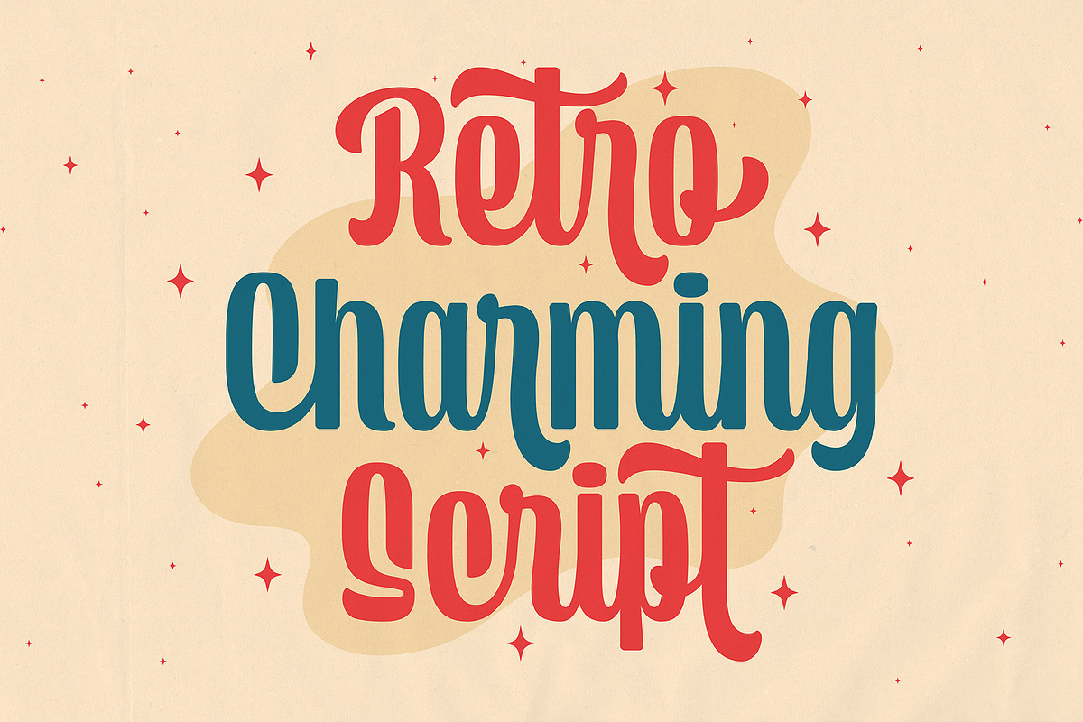 Curlvita – Retro Condensed Script, a Script Font by Abbasy Studio (Photo 2 of 9)