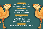 Sunia Rabica - arabic style font, a Sans Serif Font by Joko Setiono (Thumbnail 6 of 7)