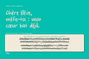 Classroom Crush — Handwritten Duo, a Handwritten Font by Mix Fonts (Thumbnail 11 of 11)