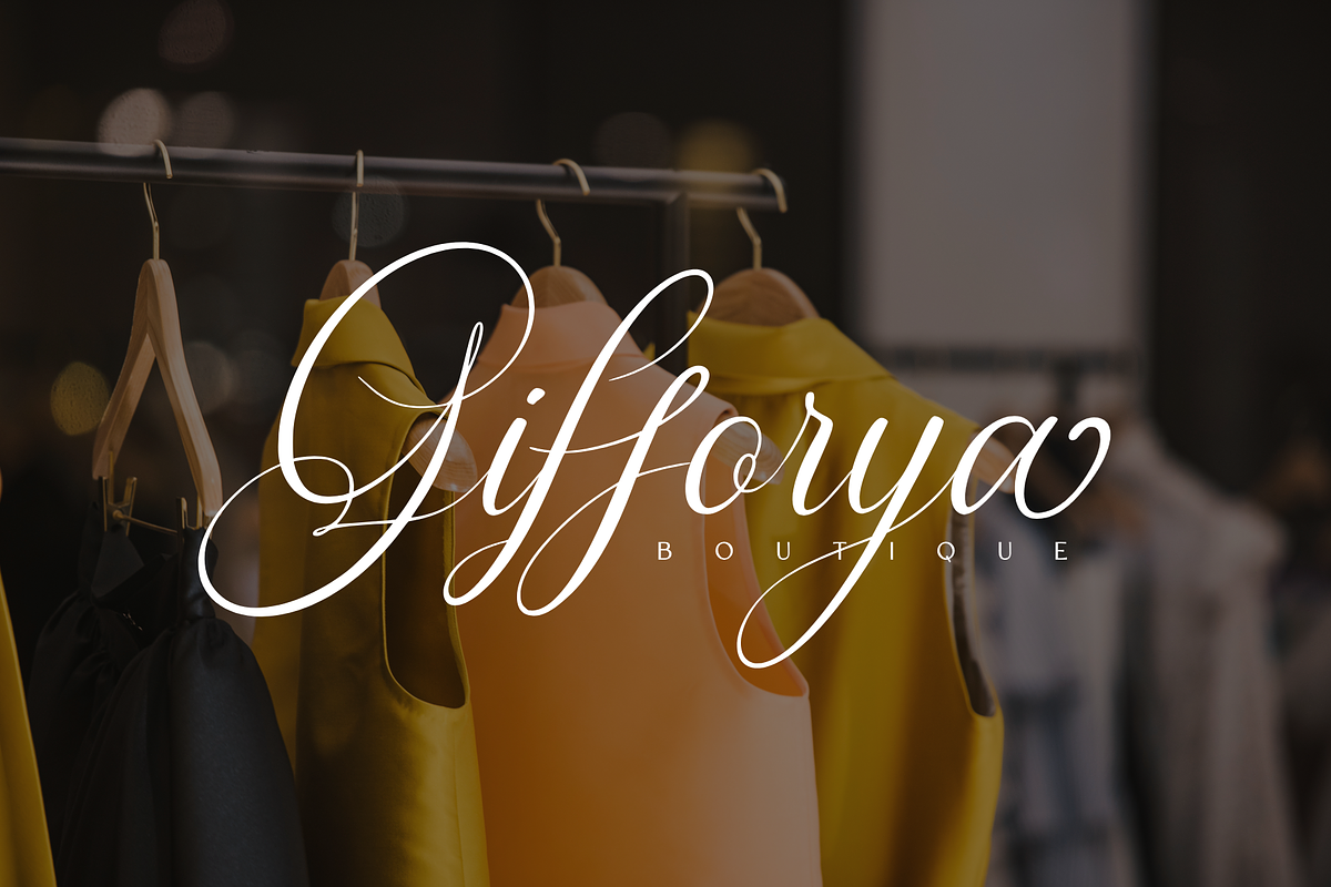 Sillysoffia Script Font, a Script Font by Ainun Jinan (Photo 6 of 9)