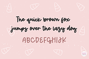 CANDY CORN Halloween Script Font, a Script Font by Blush Font Co. (Thumbnail 4 of 6)