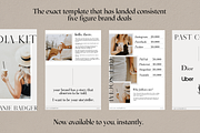 Canva Media Kit Template, a Device Mockup by Le Maison Bohem (Thumbnail 3 of 5)