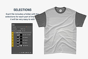 Gildan G800 Dryblend T-Shirt Mockups, a Shirt Mockup by GraphicHero (Thumbnail 6 of 9)