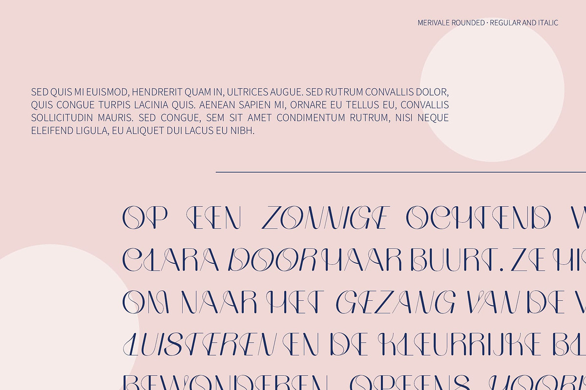 Merivale Rounded, a Sans Serif Font by Craft Supply Co. (Photo 2 of 8)