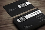 Clean Dark Dotted Business Card, a Business Card Template by bouncy (Thumbnail 3 of 4)
